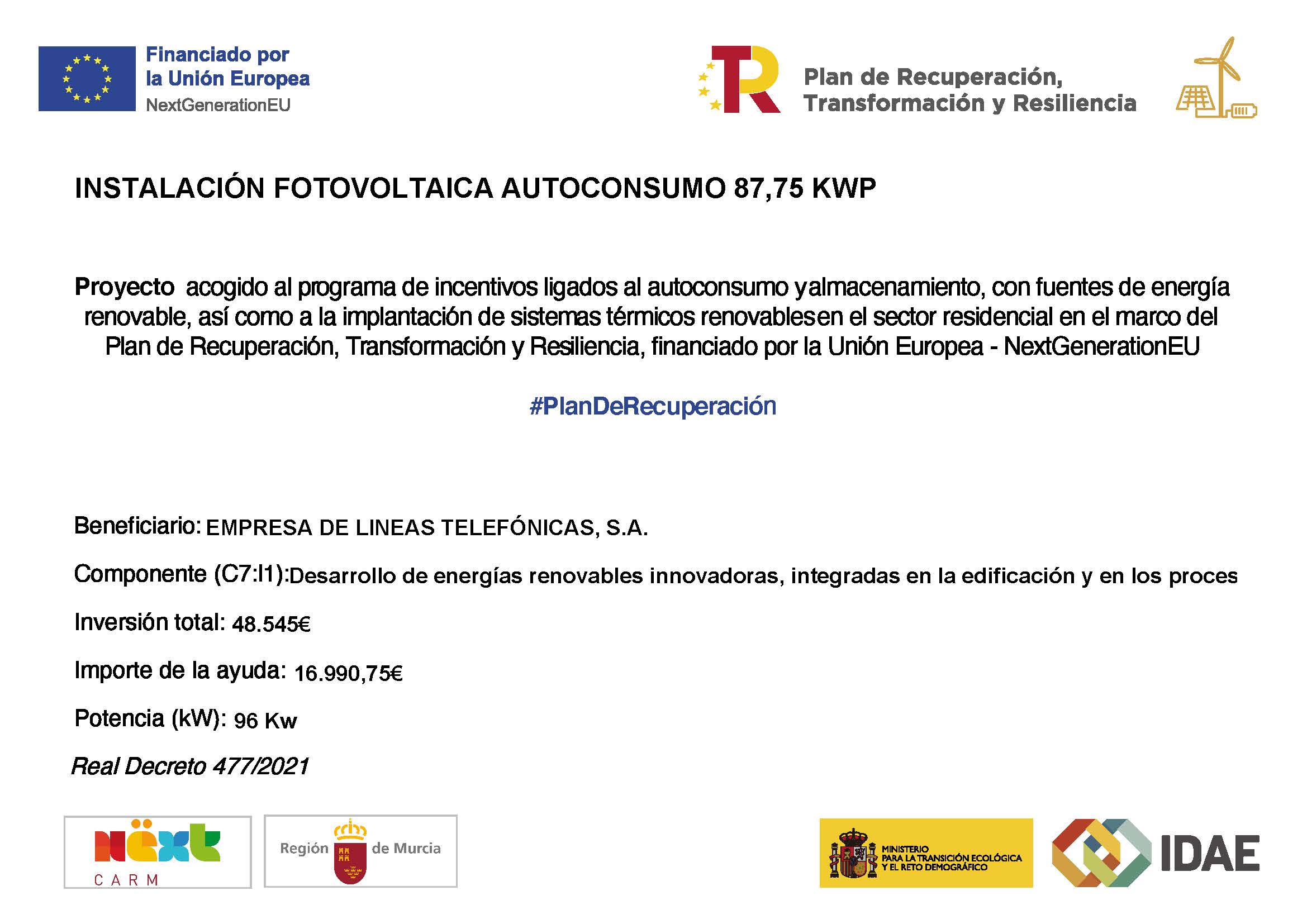 Instalación Fotovoltaica